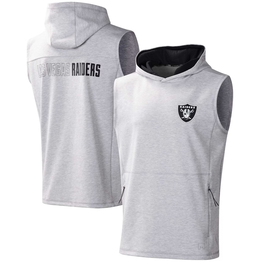 Men's Las Vegas Raiders Nike Black Team Sideline Full-Zip