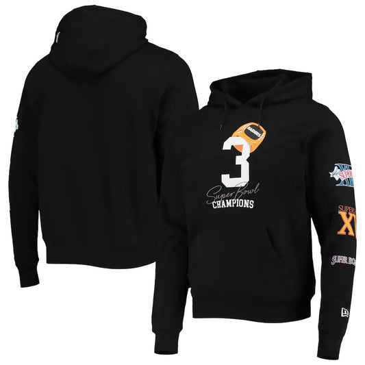 SUDADERA CON CAPUCHA DE HOMBRE LAS VEGAS RAIDERS COUNT THE RINGS