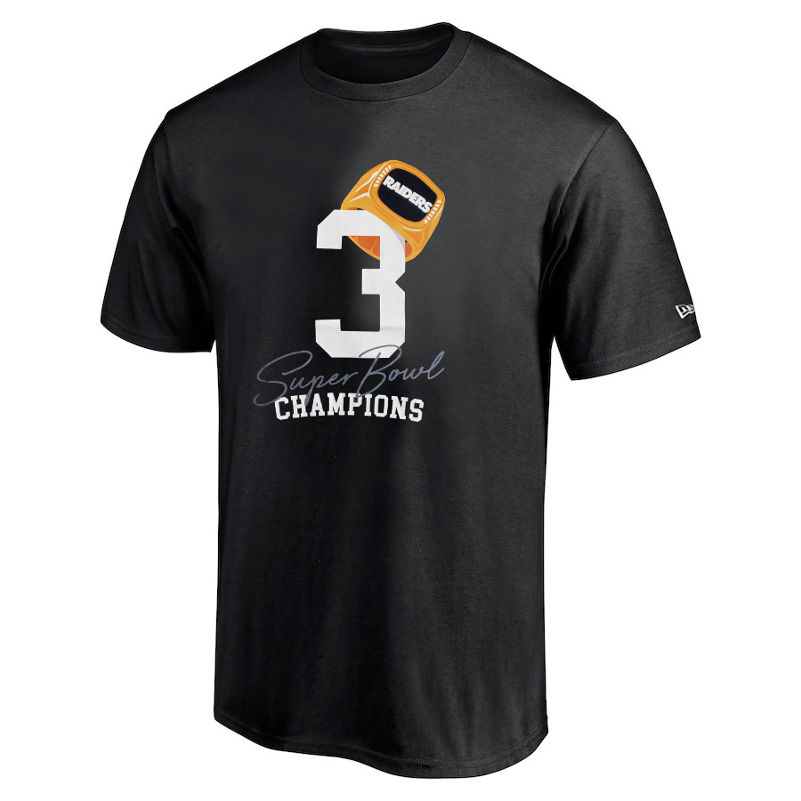 LAS VEGAS RAIDERS MEN'S COUNT THE RINGS T-SHIRT