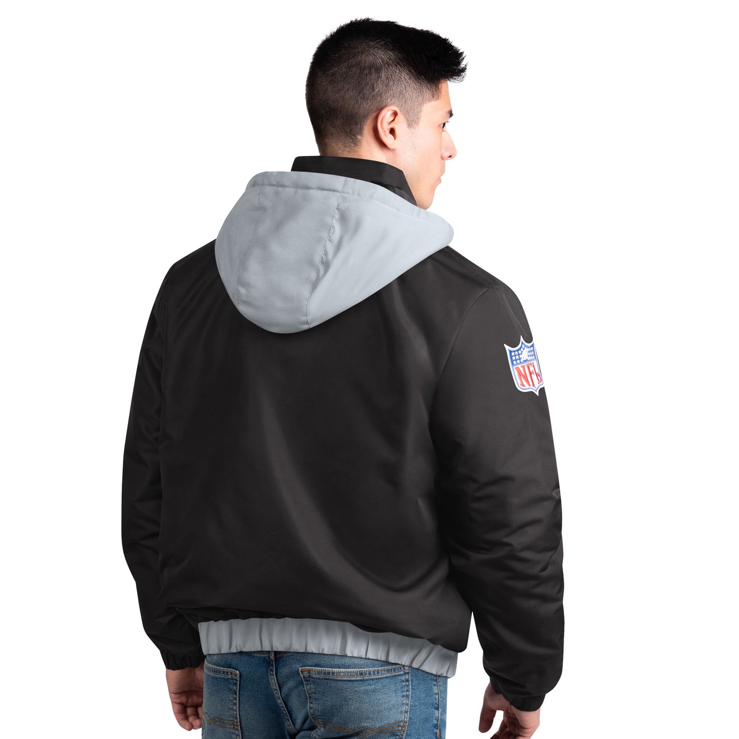 CHAQUETA DOBLE TRIPLE PARA HOMBRE LAS VEGAS RAIDERS