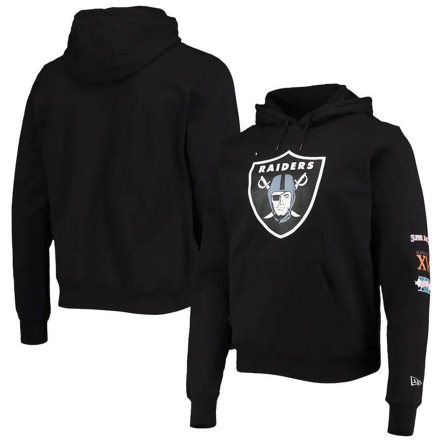 LAS VEGAS RAIDERS MEN'S WORLD CHAMPIONS HOODED SWEATSHIRT