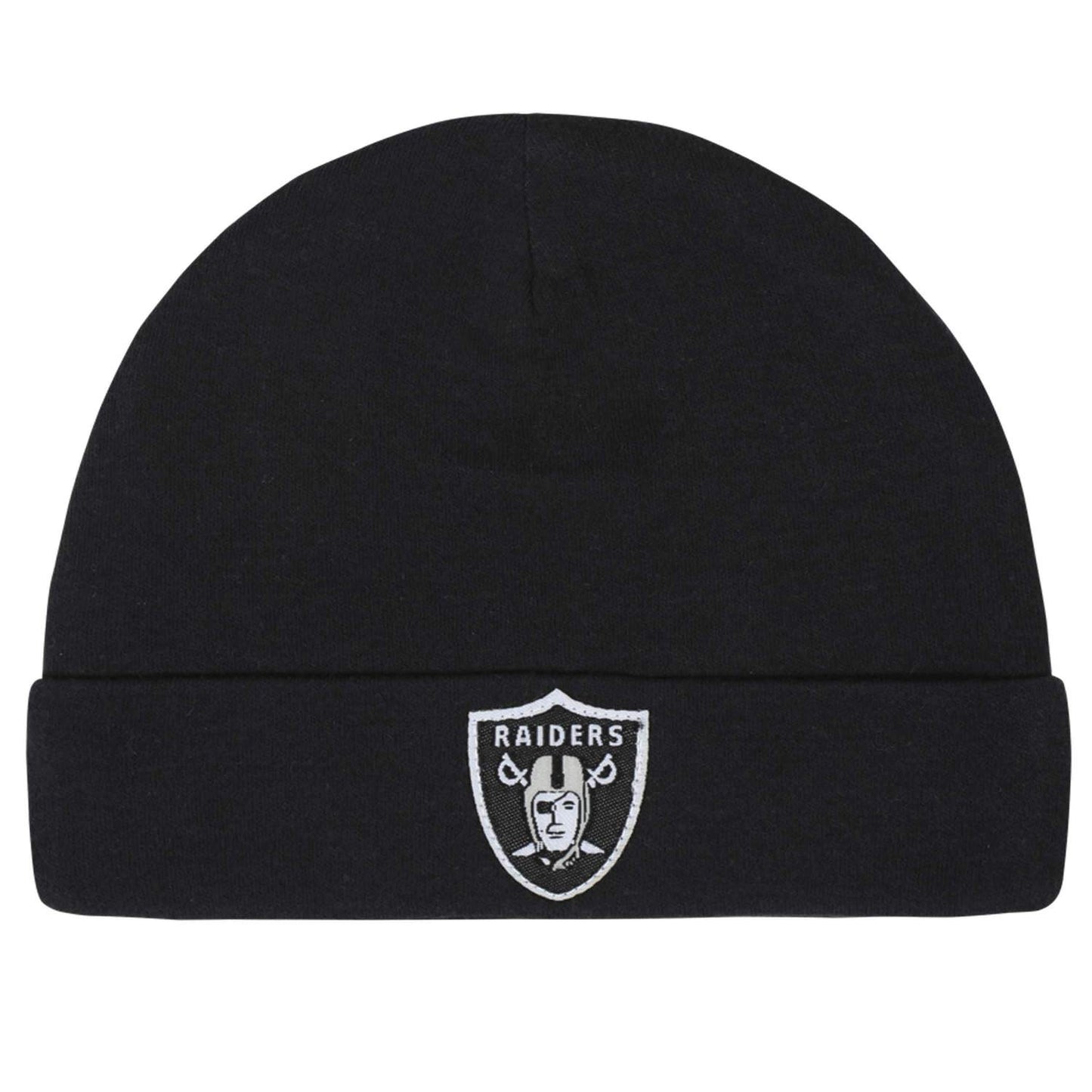 CONJUNTO DE PIJAMA DE 3 PIEZAS PARA RECIÉN NACIDO DE LAS VEGAS RAIDERS
