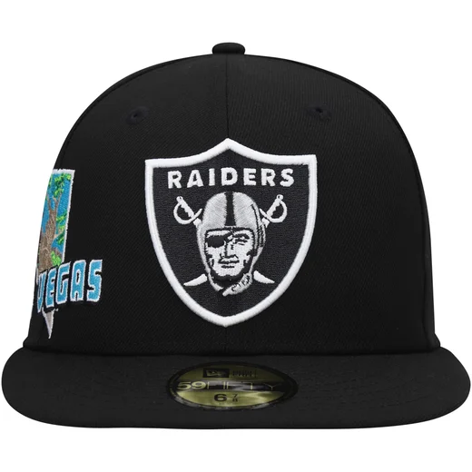 SOMBRERO 59FIFTY DE LAS VEGAS RAIDERS STATE VIEW
