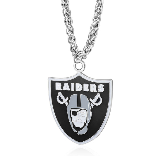 COLLAR CON LOGOTIPO DEL EQUIPO LAS VEGAS RAIDERS