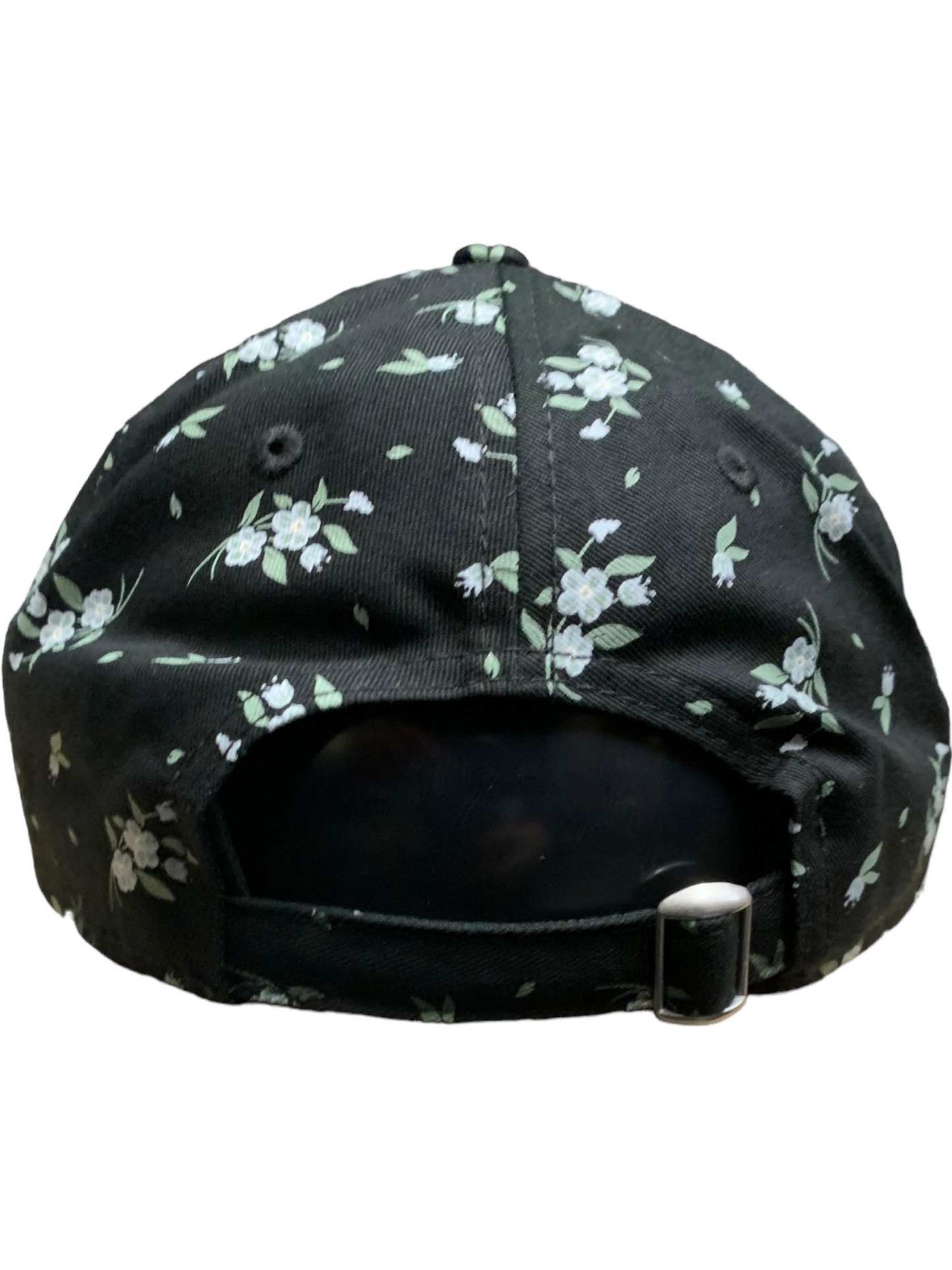 LAS VEGAS RAIDERS WOMEN'S BLOOM 9TWENTY ADJUSTABLE HAT - BLACK
