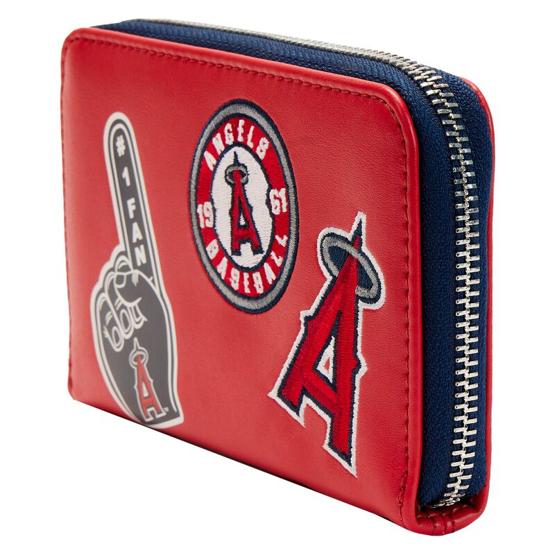 LOS ANGELES ANGELS LOUNGEFLY LOGO WALLET