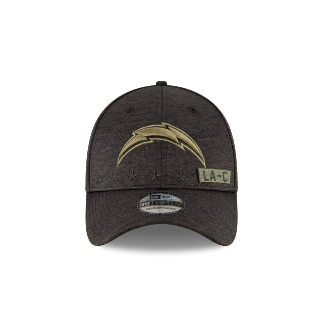 LOS ANGELES CHARGERS 2020 SALUDO AL SERVICIO 39THIRTY FLEX FIT