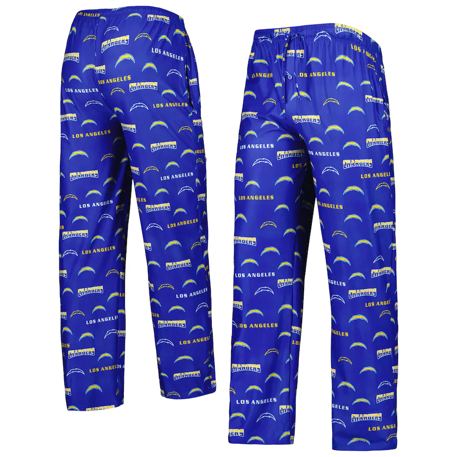 LOS ANGELES CHARGERS MEN S BREAKTHROUGH PAJAMA PANTS JR S SPORTS
