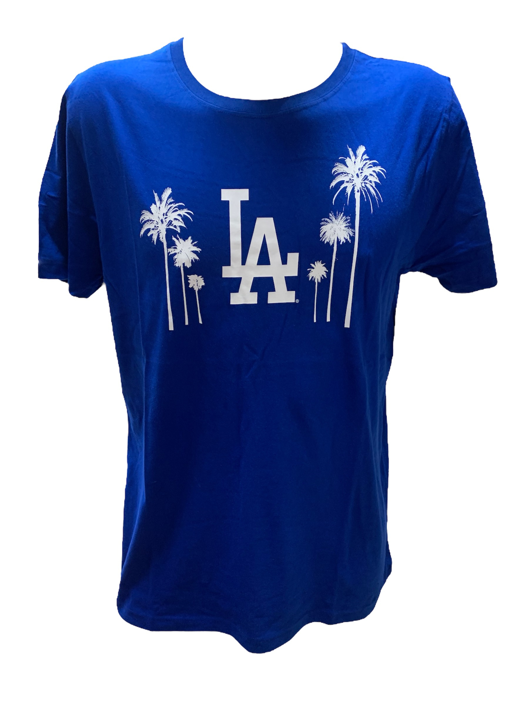 Los Angeles Dodgers 2022 All-Star Game Palm Row Men's Tee 22 Blu / 4XL