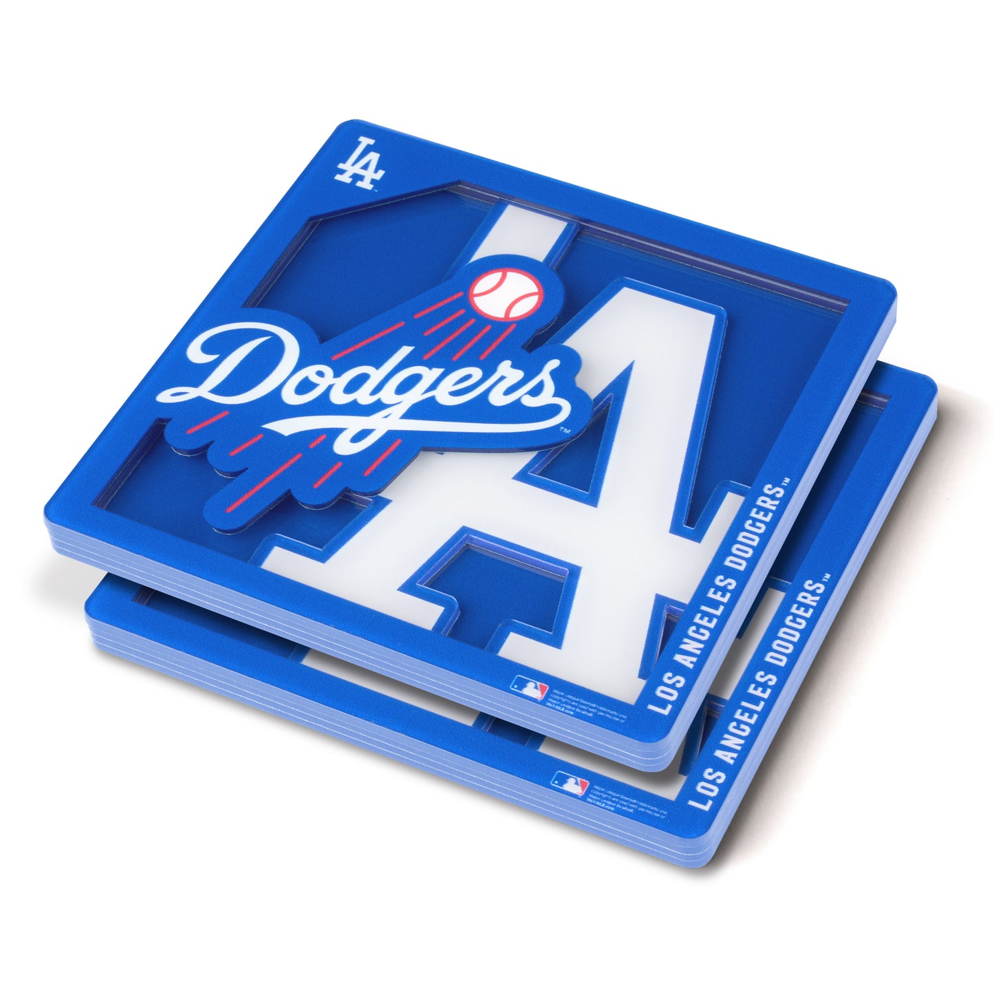LOS ANGELES DODGERS POSAVASOS 3D
