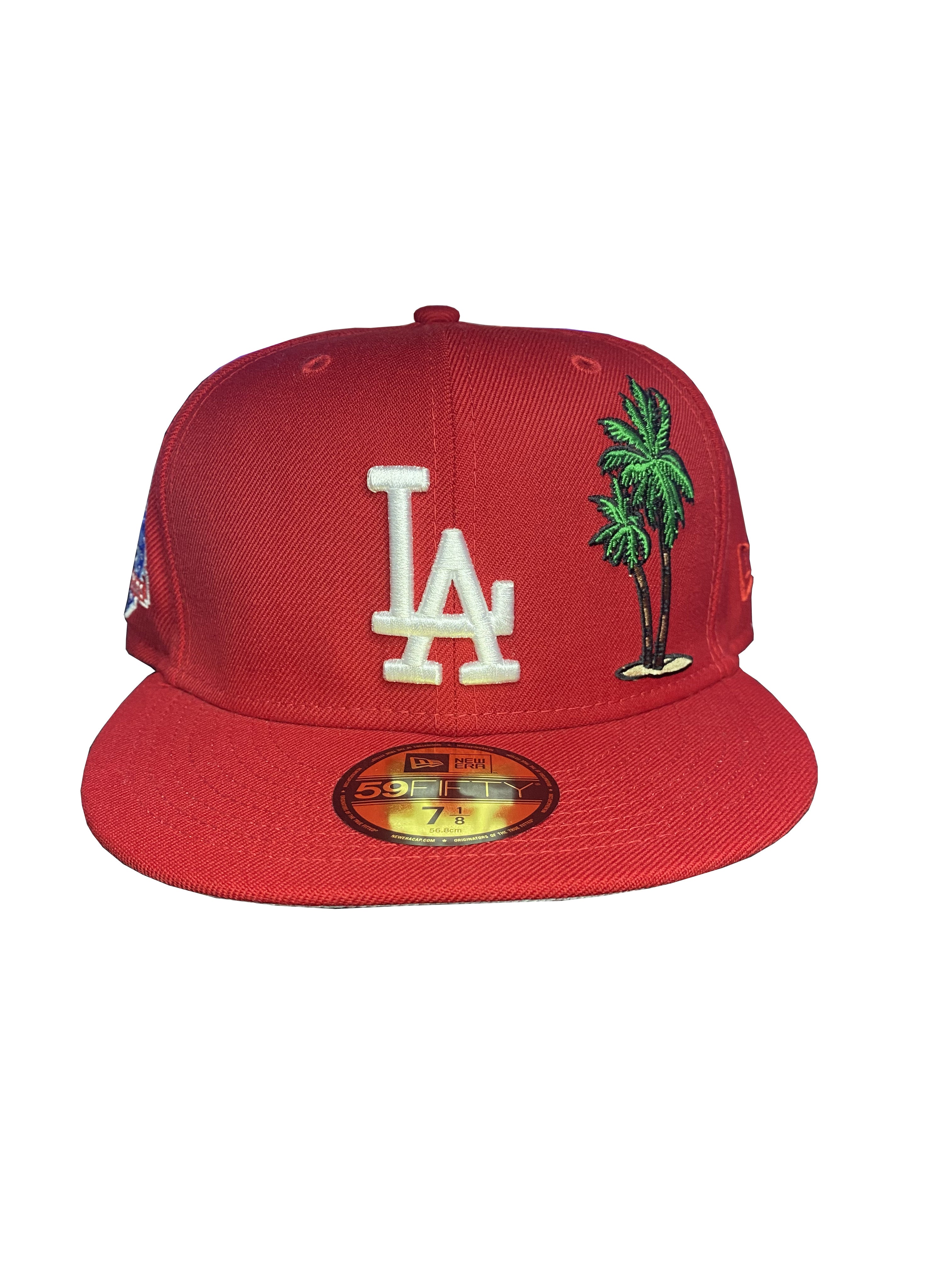 Light Royal Los Angeles Dodgers Palm Tree custom New Era Fitted Hat –  Sports World 165