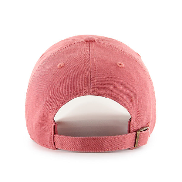 LOS ANGELES DODGERS '47 BRAND CLEAN UP ADJUSTABLE HAT - ISLAND RED