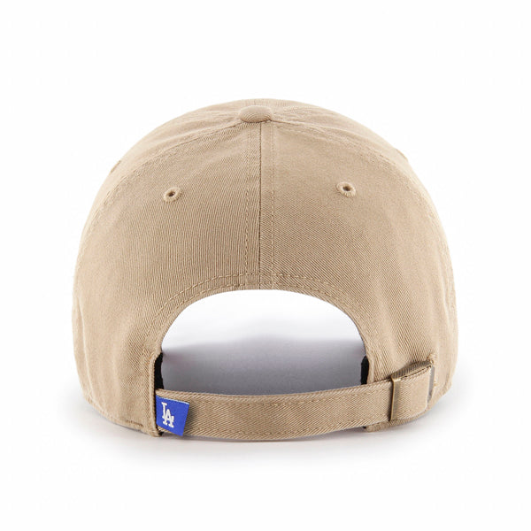LOS ANGELES DODGERS '47 BRAND CLEAN UP ADJUSTABLE HAT - KHAKI