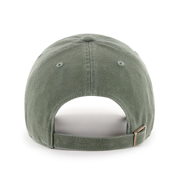 LOS ANGELES DODGERS '47 BRAND CLEAN UP ADJUSTABLE HAT - MOSS GREEN