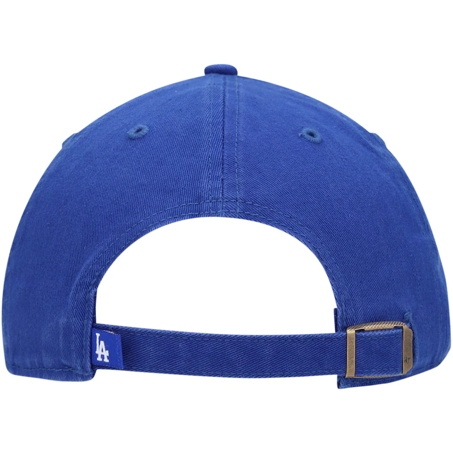 LOS ANGELES DODGERS '47 BRAND CLEAN UP ADJUSTABLE HAT - BLUE/PINK