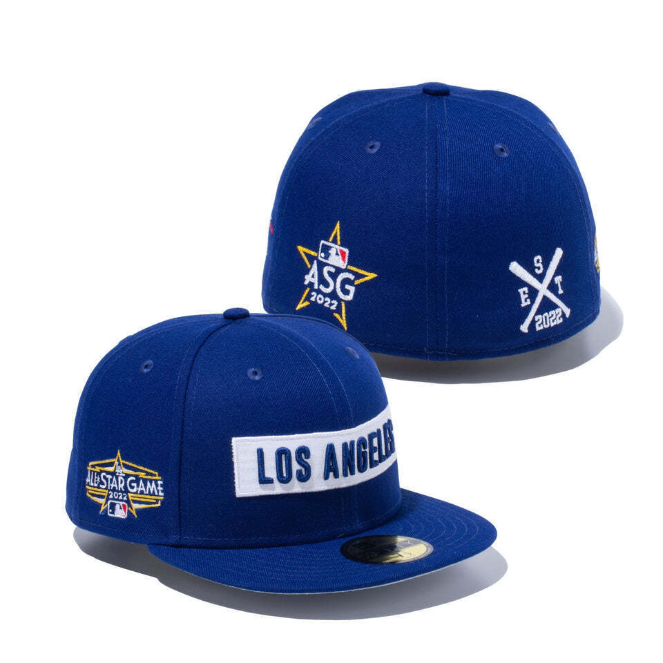 LOS ANGELES DODGERS ALL STAR GAME MULTI PATCH 59FIFTY FITTED