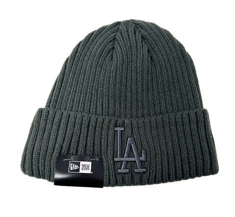 LOS ANGELES DODGERS CORE CLASSIC KNIT BEANIE - GRAPHITE