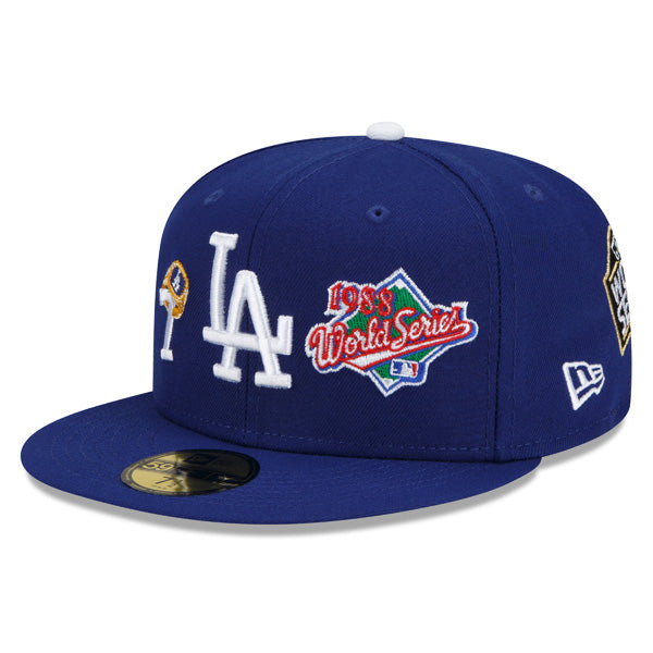 Dodgers world series hat fitted Clearance