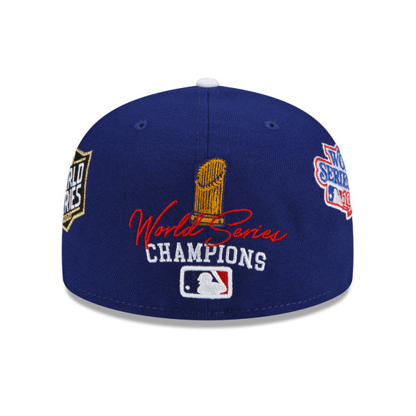 LOS ANGELES DODGERS COUNT THE RINGS 59FIFTY FITTED