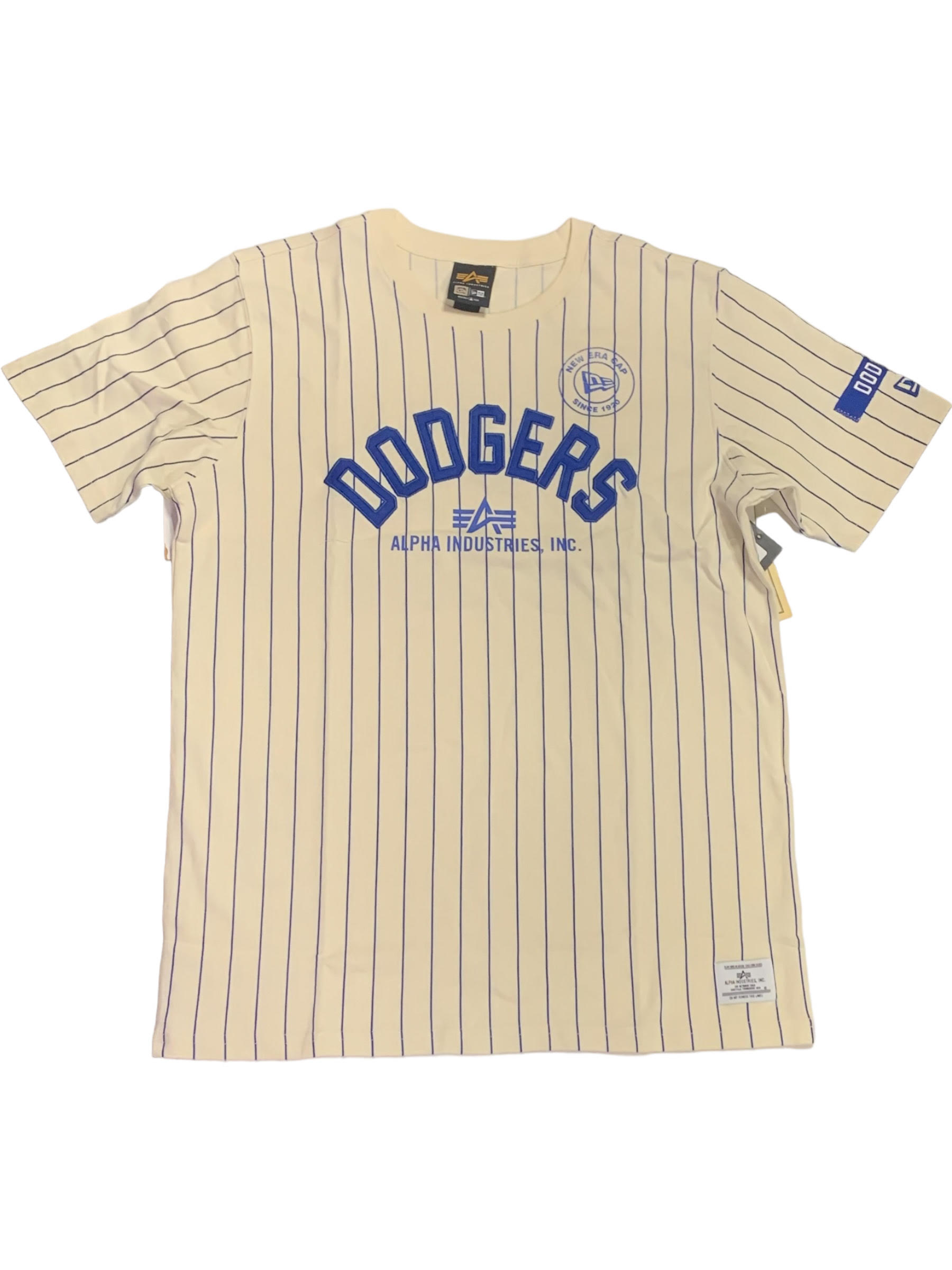 Los Angeles Dodgers Men's Alpha Industries T-Shirt - Coop 23 Coop / M
