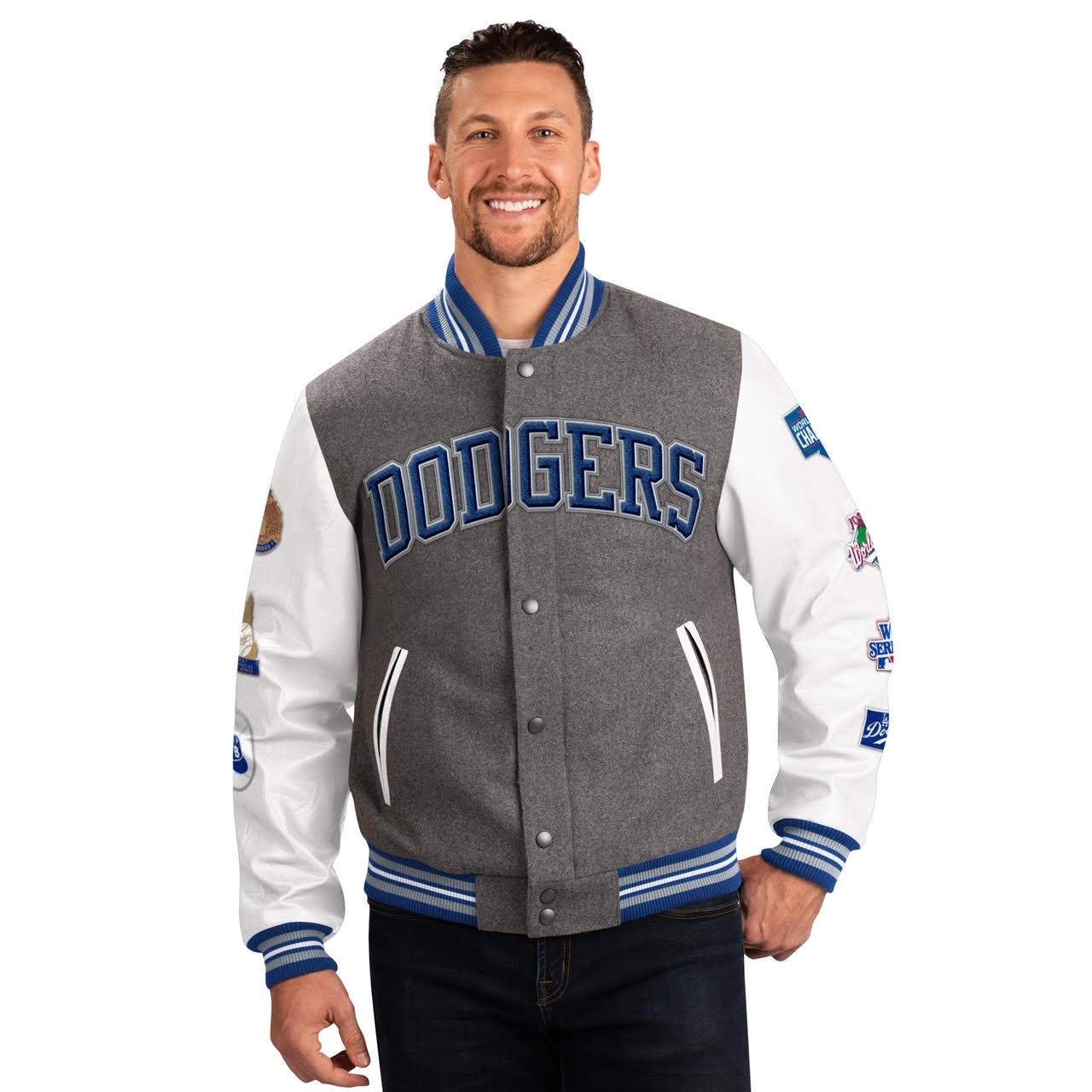 Dodgers sales varsity jacket