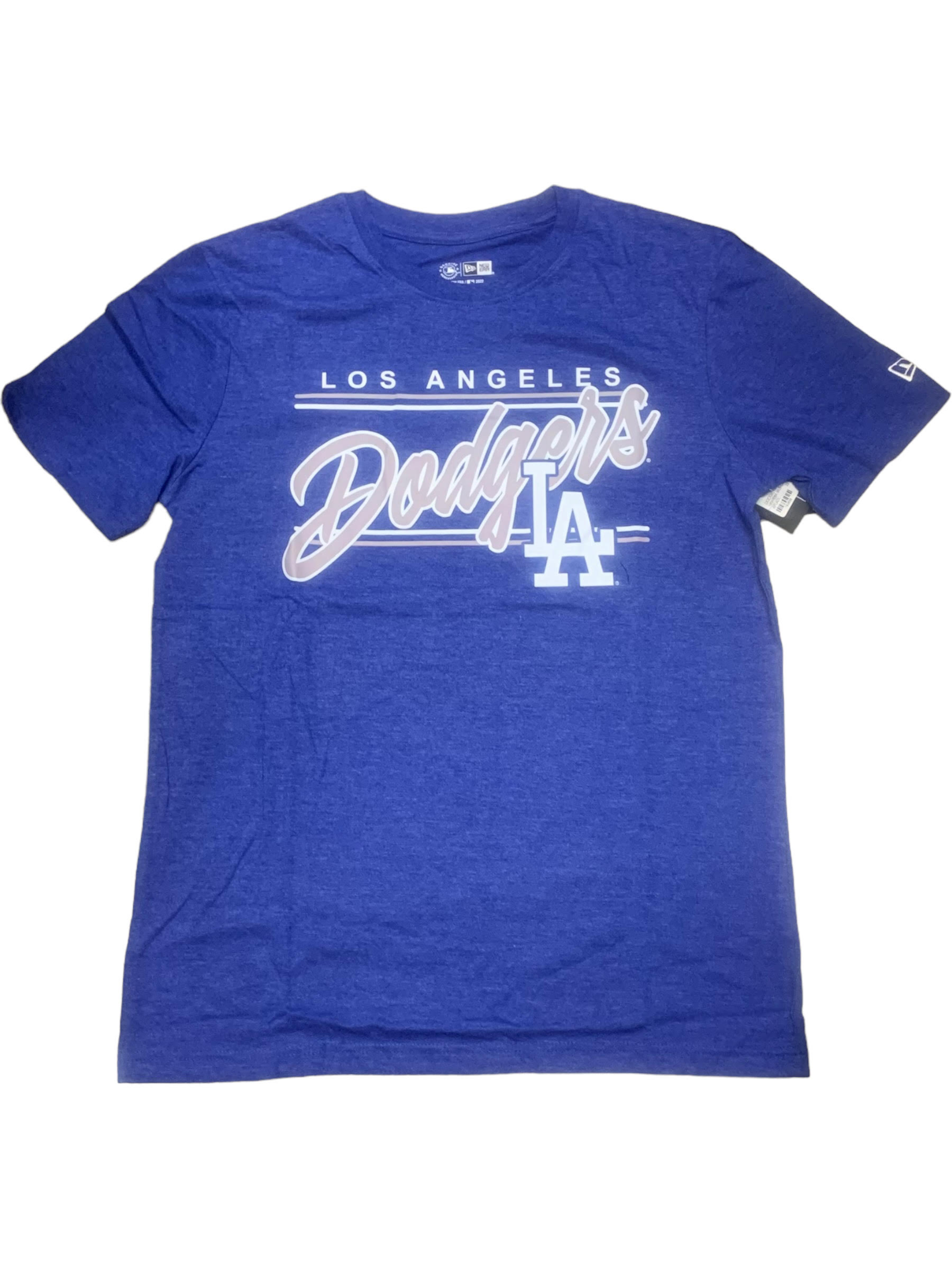 New Era Los Angeles Dodgers Men's Classic Retro Script T-Shirt 22 / XL