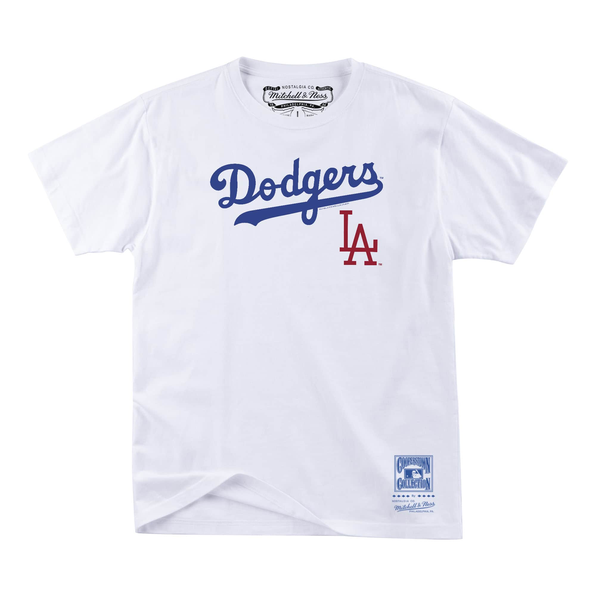 Mitchel & Ness Los Angeles Dodgers Men's Dodgers T-Shirt 20 Wht / M