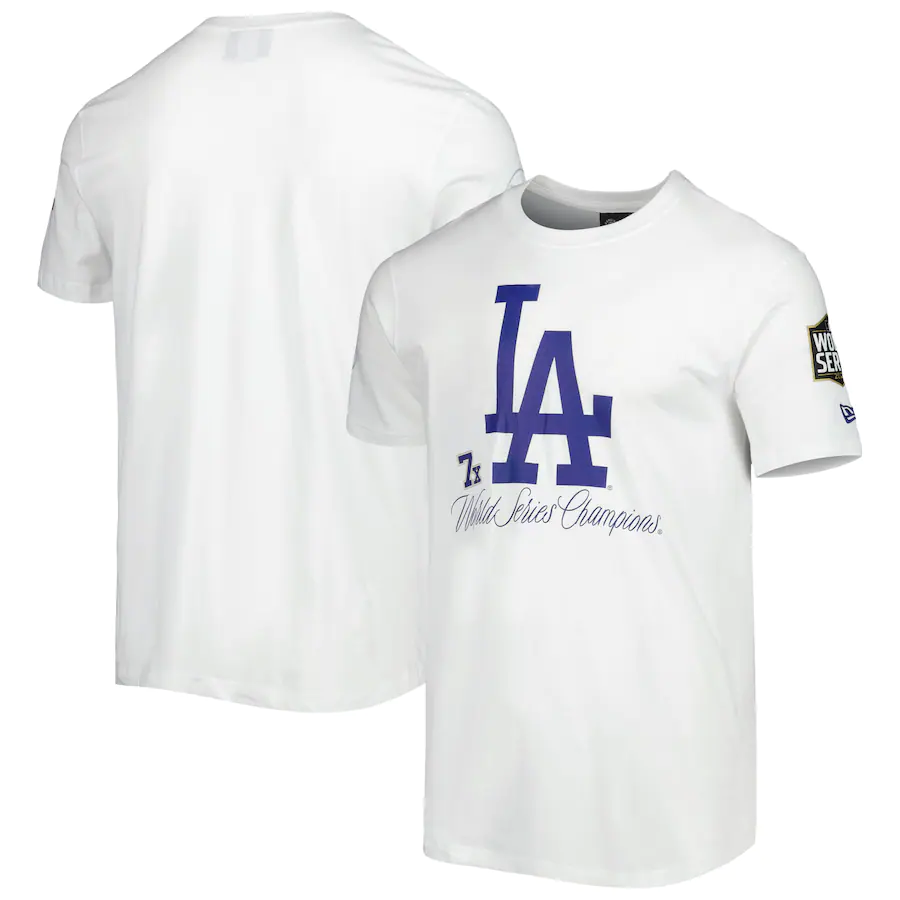 New Era Los Angeles Dodgers Men's Historic Champs Tee - White 22 / XL