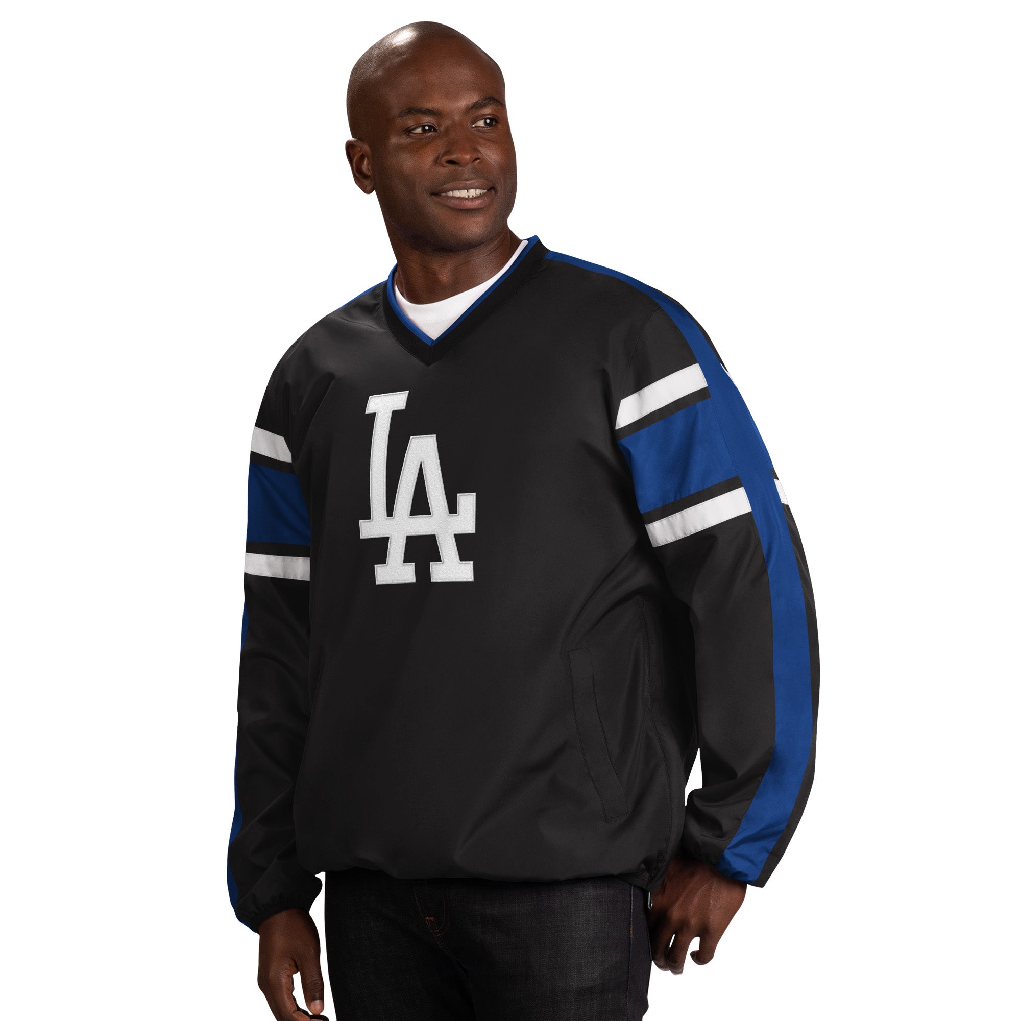 Los Angeles Dodgers Men's Swing Route Windbreaker Jacket 22 Blk / M