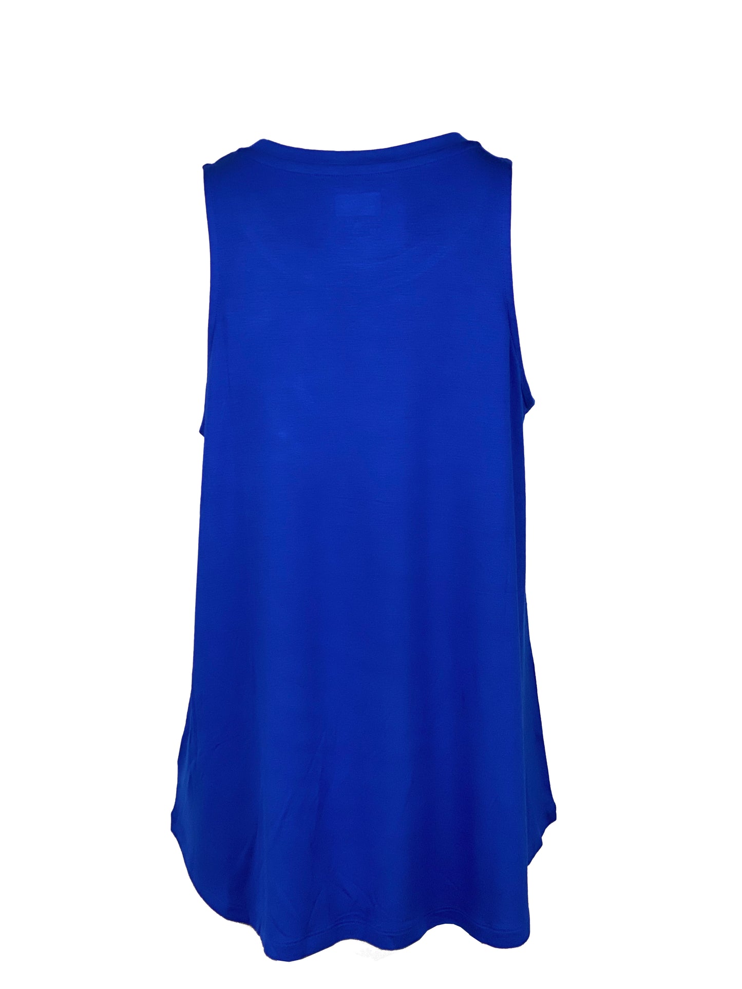 LOS ANGELES DODGERS WOMEN'S SCRIPT LOGO TANK TOP