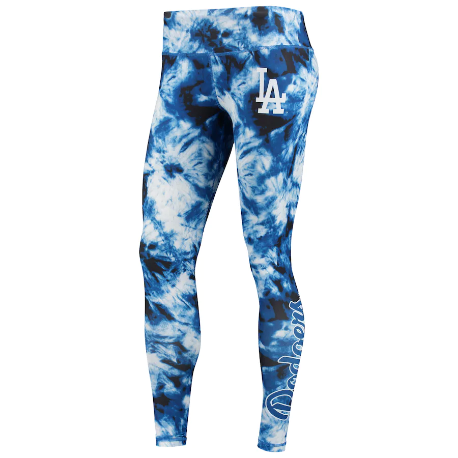LOS ANGELES DODGERS WOMEN'S TIE DYE LEGGINGS