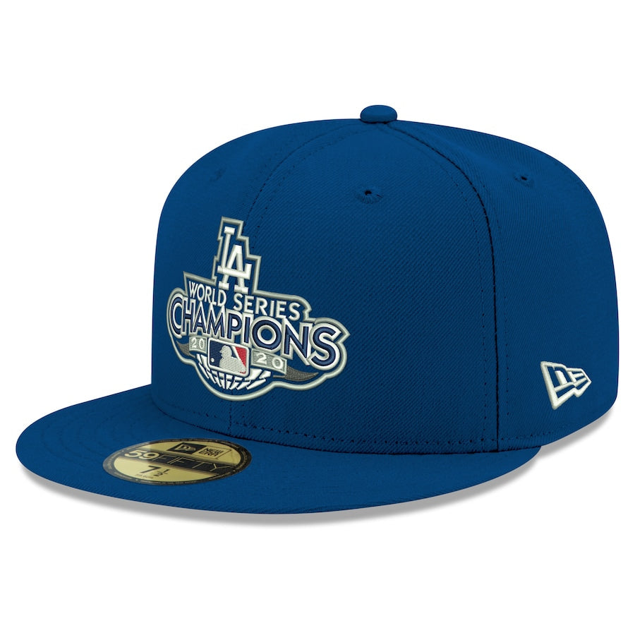 LOS ANGELES DODGERS WORLD SERIES CHAMPS GLOBE 59FIFTY FITTED