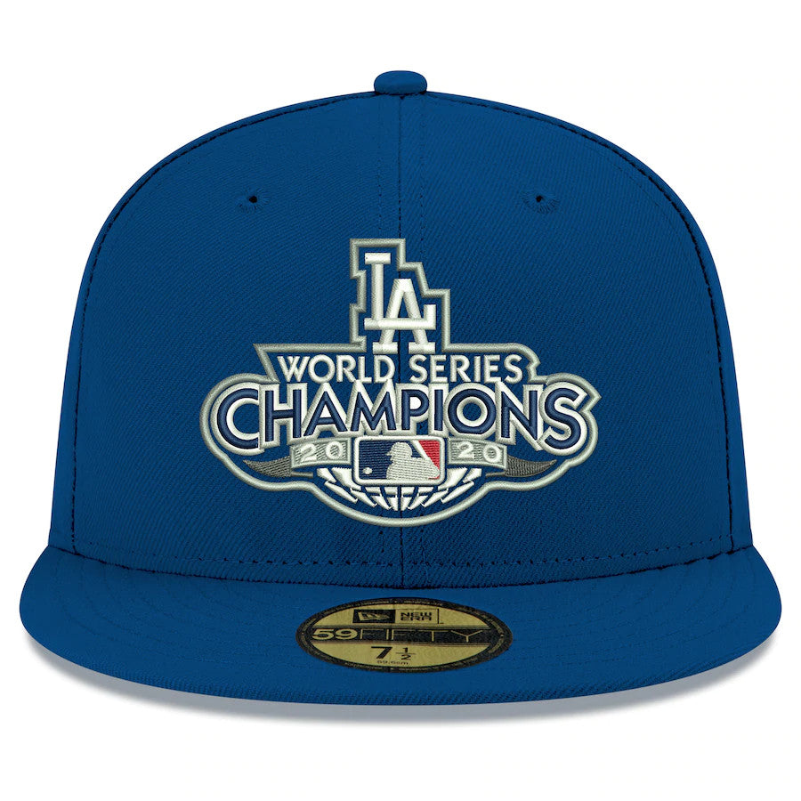 LOS ANGELES DODGERS WORLD SERIES CHAMPS GLOBE 59FIFTY FITTED
