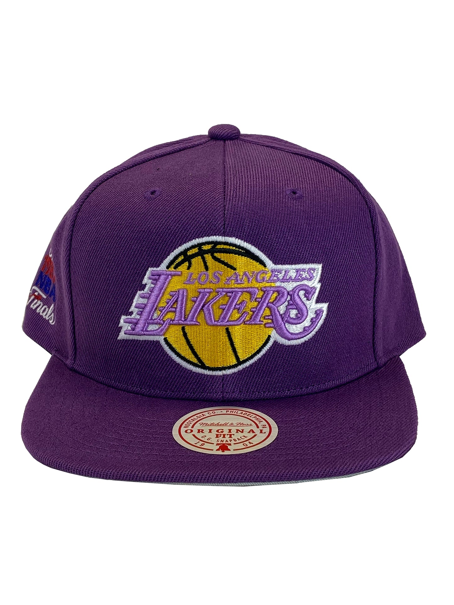 LOS ANGELES LAKERS 1987 FINALS PATCH SNAPBACK