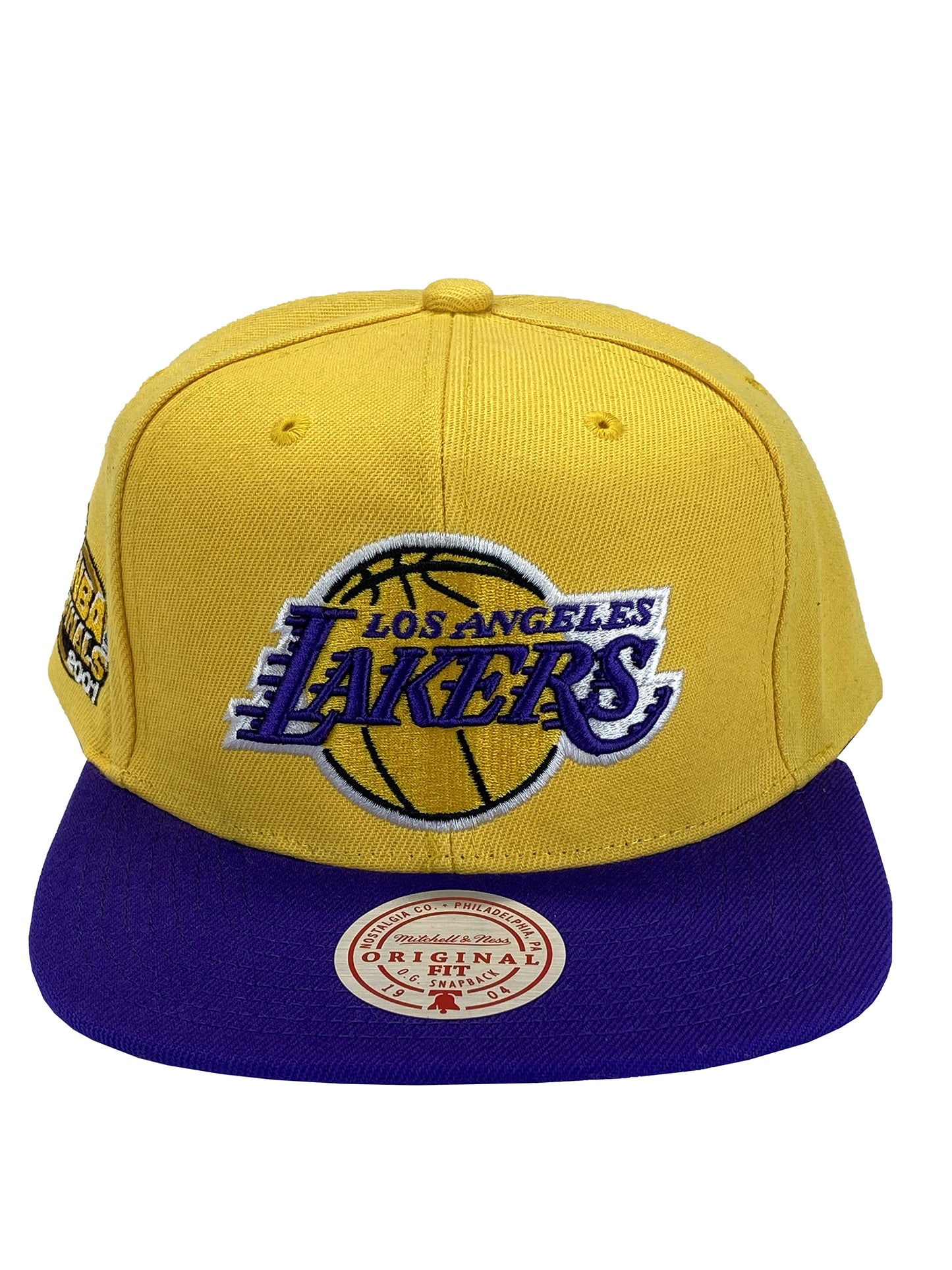 LOS ANGELES LAKERS 2001 FINALS PATCH SNAPBACK