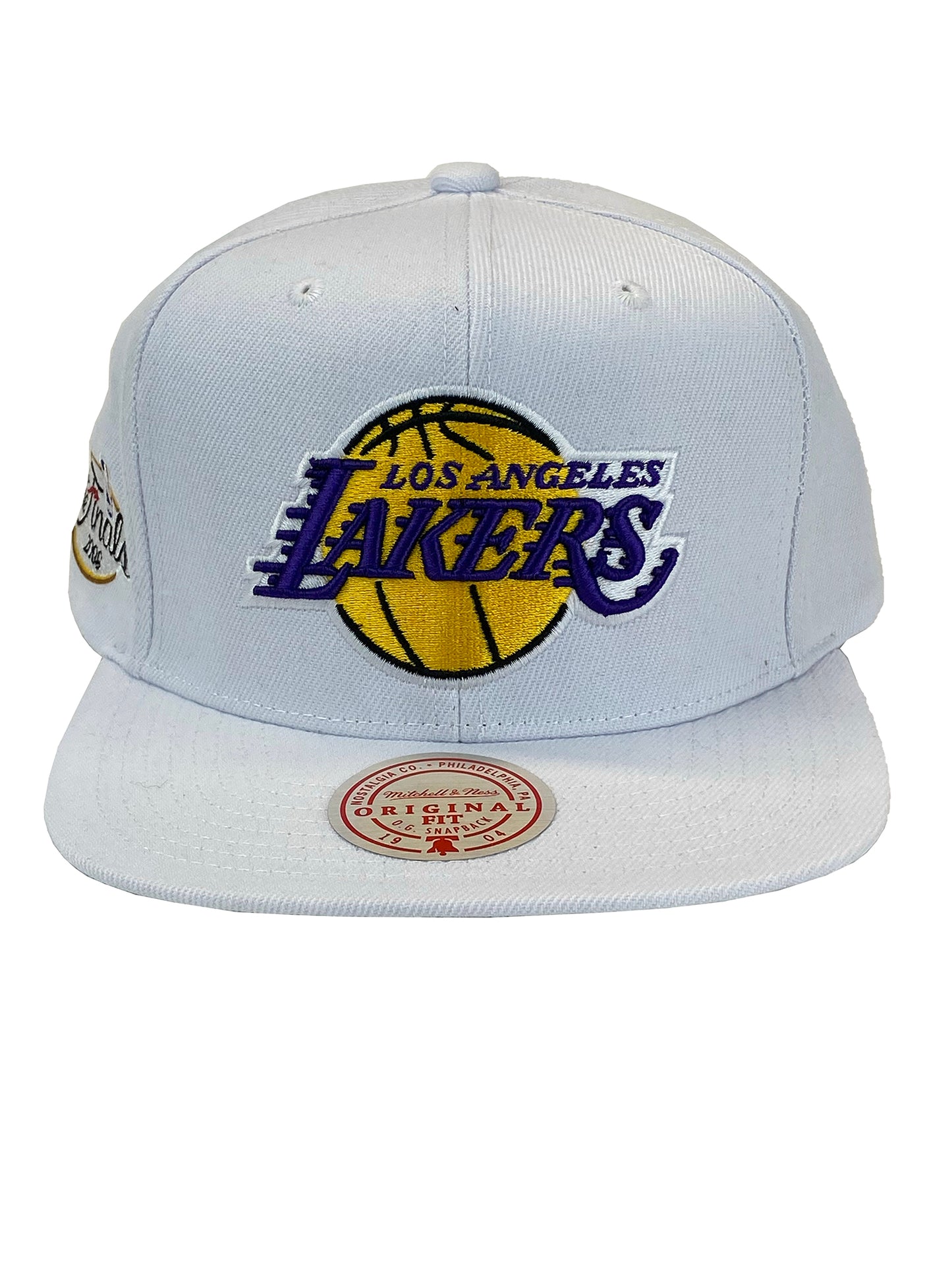 LOS ANGELES LAKERS 2009 FINALS PATCH SNAPBACK