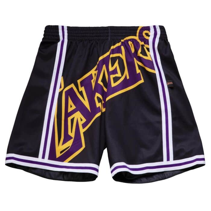 LOS ANGELES LAKERS BLOWN OUT BIG FACE SHORTS