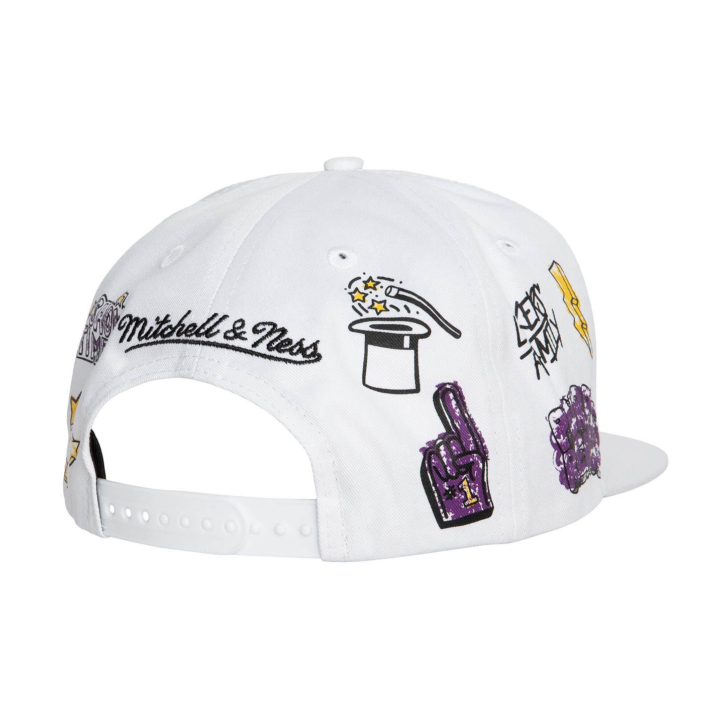 LOS ANGELES LAKERS HAND DRAWN SNAPBACK