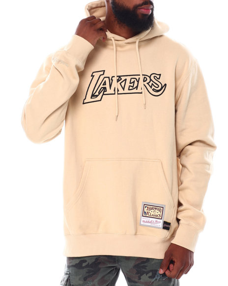 SUDADERA CON CAPUCHA ENERGY PARA HOMBRE LOS ANGELES LAKERS KAKI