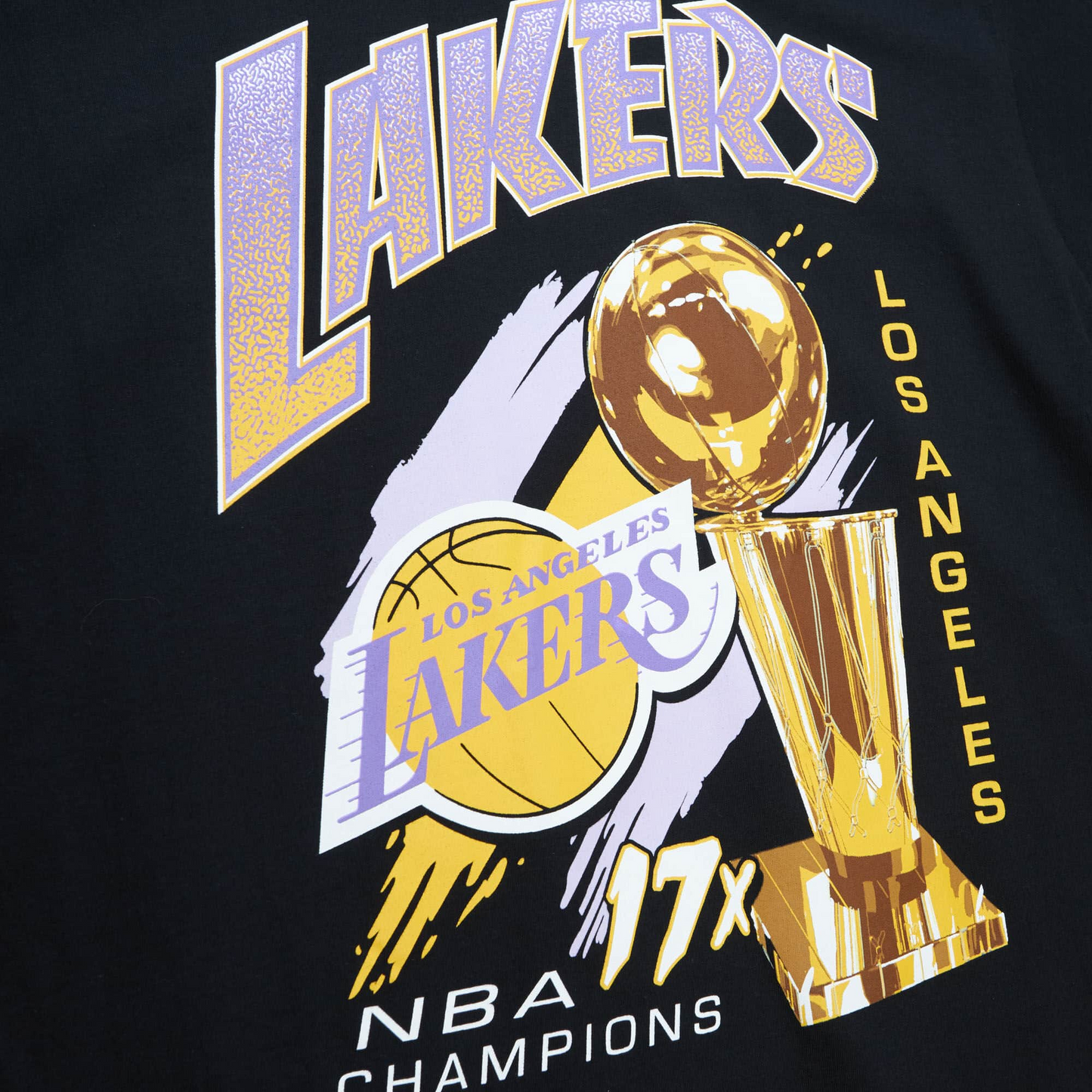 LOS ANGELES LAKERS MEN'S MITCHEL & NESS FINALS T-SHIRT