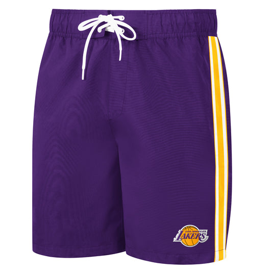 LOS ANGELES LAKERS MEN'S SAND BEACH SHORTS