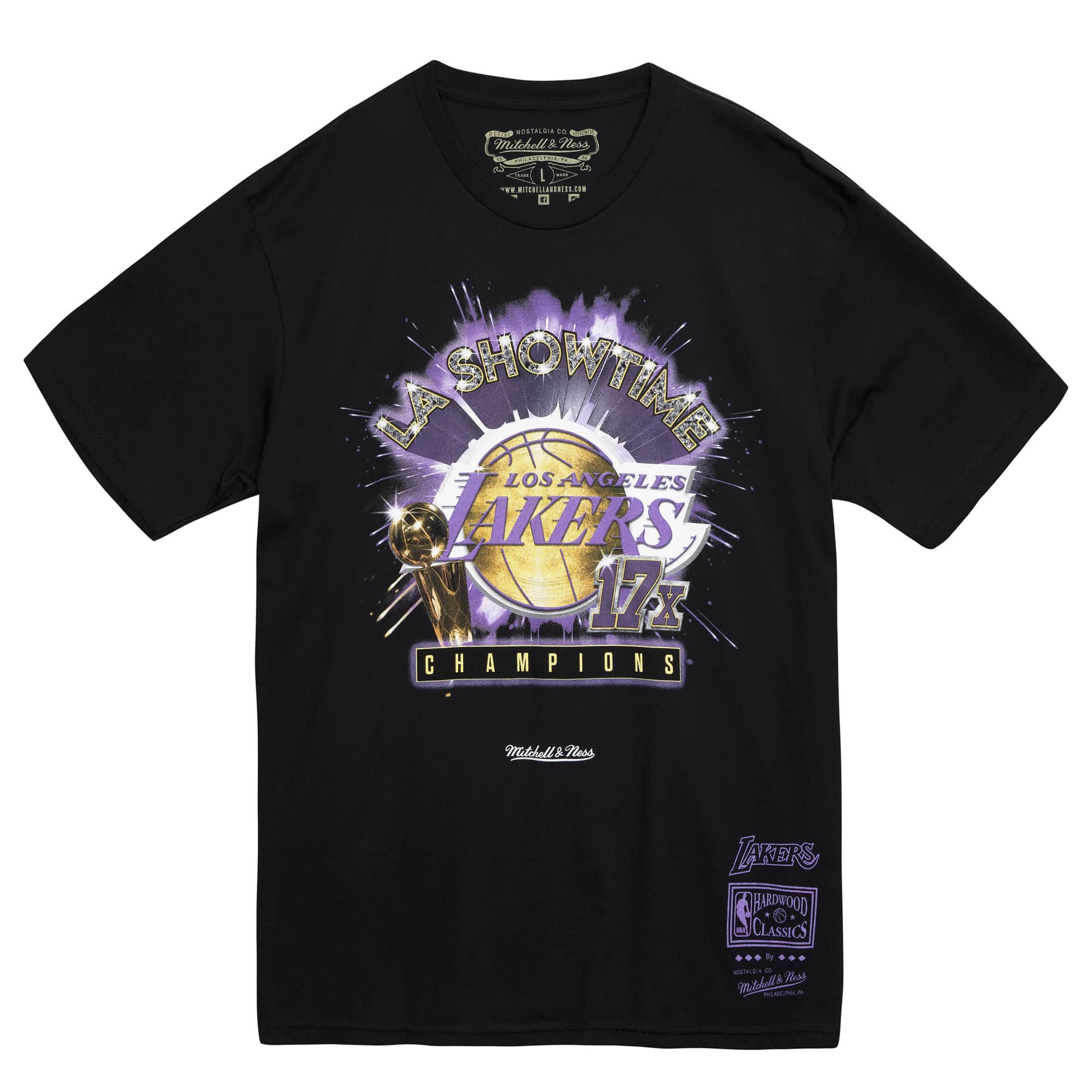 LOS ANGELES LAKERS MEN'S SHOWTIME 17X T-SHIRT – JR'S SPORTS LOS ANGELES LAKERS MEN'S SHOWTIME 17X T-SHIRT – JR'S SPORTS