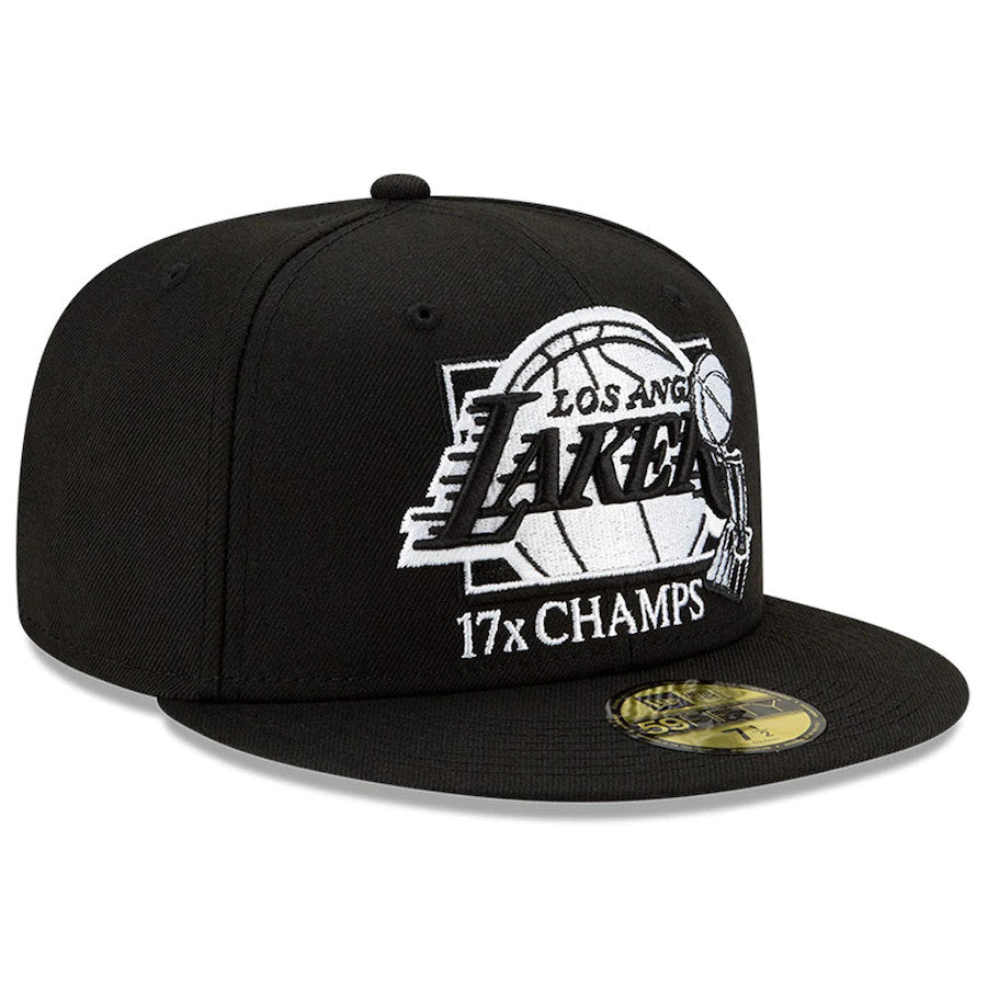 LOS ANGELES LAKERS MULTI CHAMPS 59FIFTY FITTED