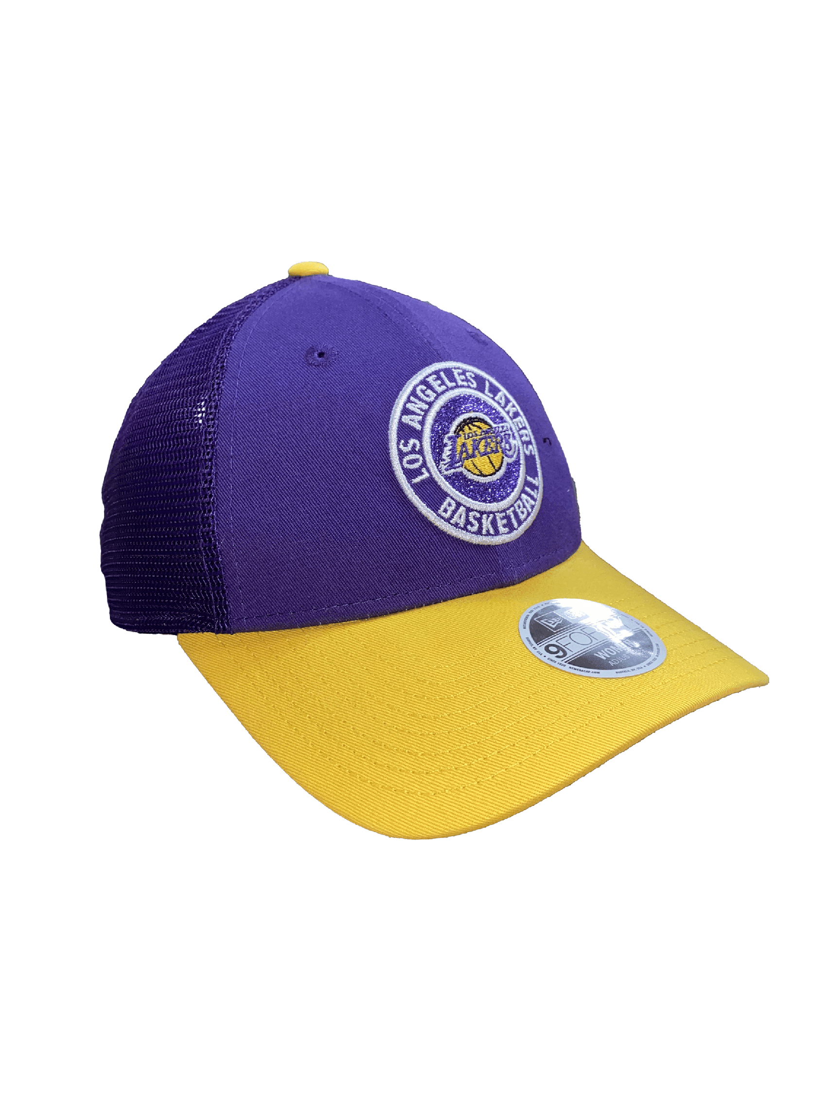 New Era Curved Brim 9FIFTY Stretch Snap Los Angeles Lakers NBA