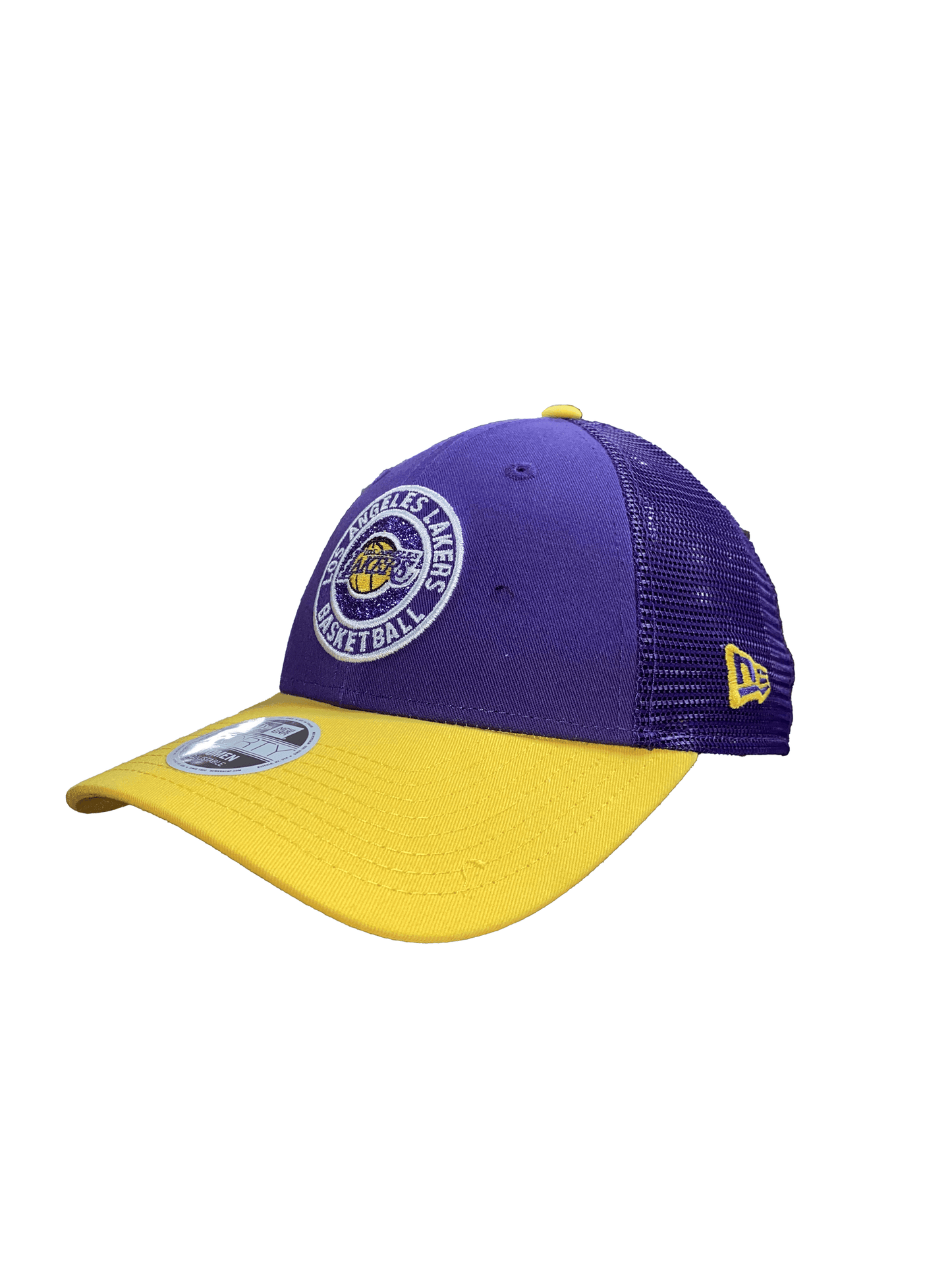LOS ANGELES LAKERS WOMEN'S GLITTER 9FORTY ADJUSTABLE HAT