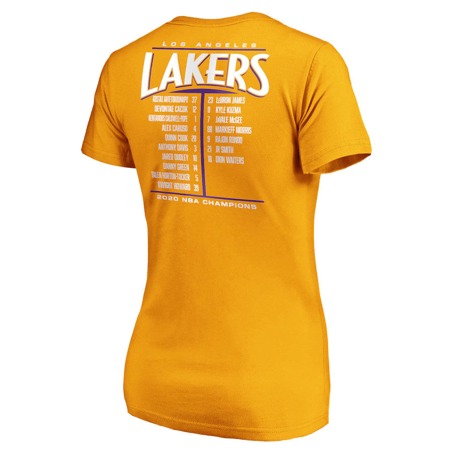 LOS ANGELES LAKERS WOMEN'S STREAKING DUNK T-SHIRT
