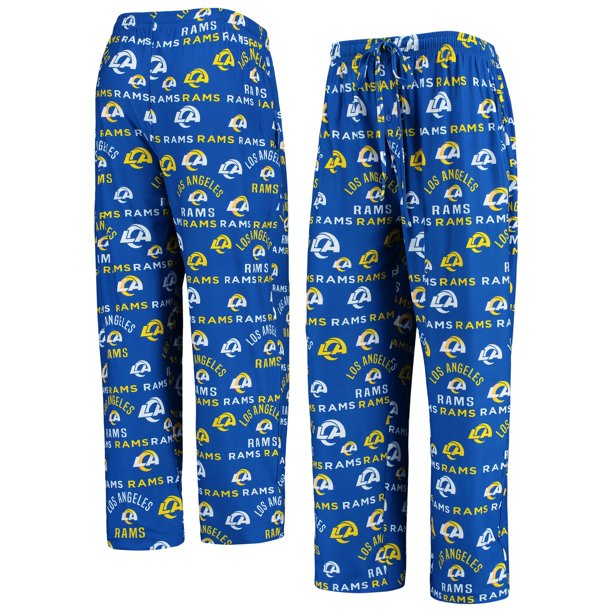 LOS ANGELES RAMS MEN'S FLAGSHIP ALL OVER PRINT PAJAMA PANTS