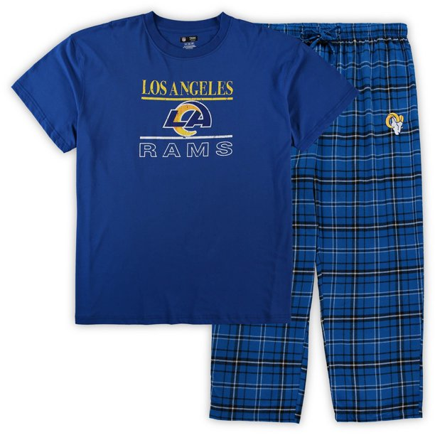 LOS ANGELES RAMS MEN S LODGE PAJAMA PANT SET JR S SPORTS