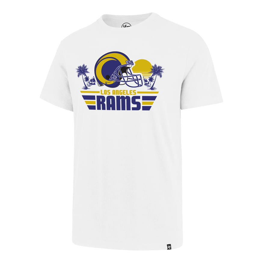 '47 Los Angeles Rams Men's Regional Super Rival T-Shirt 22 Wht / M