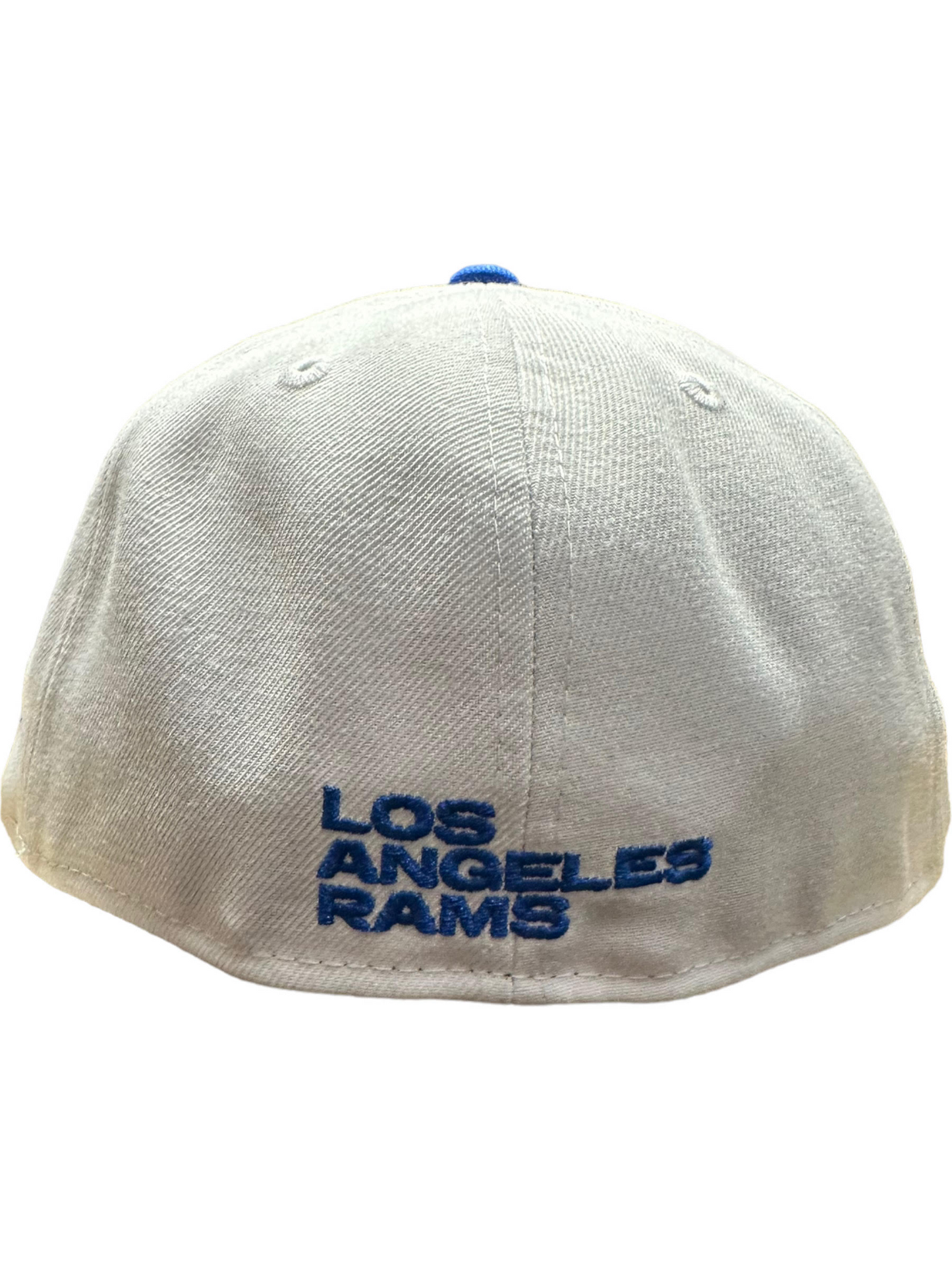 LOS ANGELES RAMS STATE 59FIFTY FITTED HAT - WHITE/BLUE